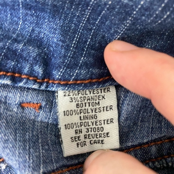 CATO WOMENS PLUS SIZE 26W DENIM AZTEC PRINT TIERED FRINGE FLARED WESTERN SKIRT - Picture 5 of 7